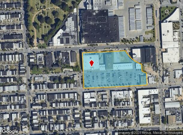 3800 E Lombard St, Baltimore, MD Parcel Map