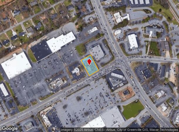  110 W Butler Rd, Mauldin, SC Parcel Map