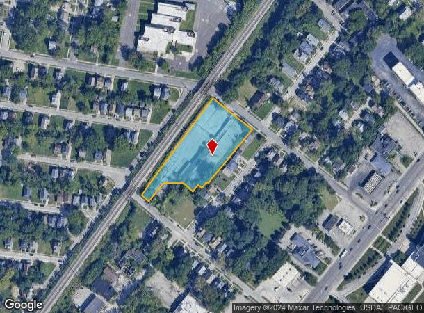  1700 Shaw Ave, Cleveland, OH Parcel Map