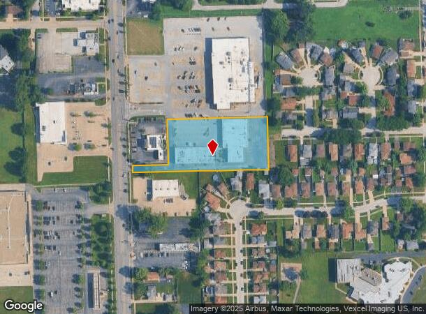 12023 S Pulaski Rd, Alsip, IL Parcel Map
