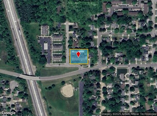 802 W Columbia St, Mason, MI Parcel Map