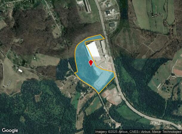 1050 Franklin Dr, Smock, PA Parcel Map