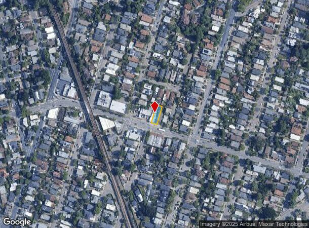  1329 Gilman St, Albany, CA Parcel Map