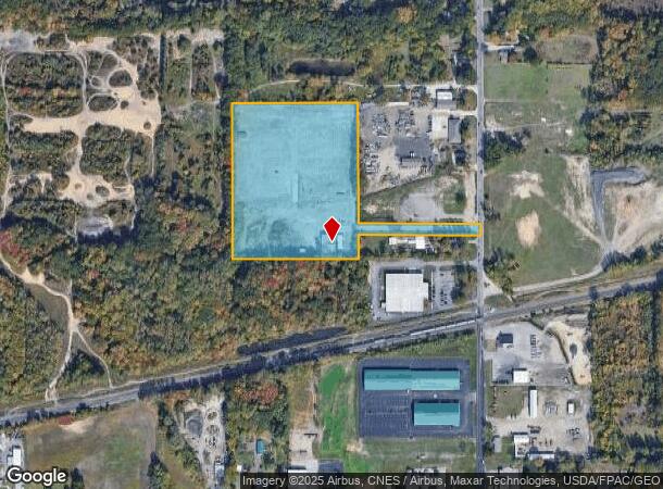  1450 Albon Rd, Holland, OH Parcel Map