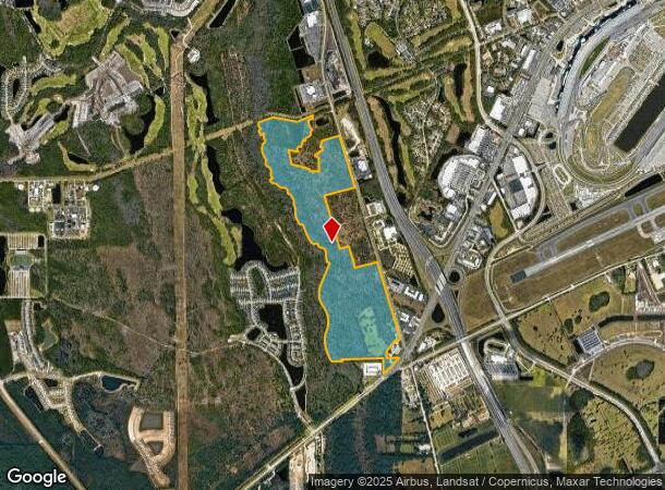  N Tomoka Farms Rd, Daytona Beach, FL Parcel Map