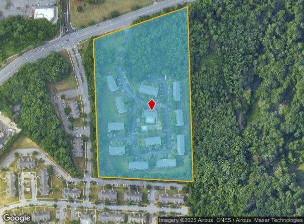  400 Hawk Ridge Dr, Winston Salem, NC Parcel Map
