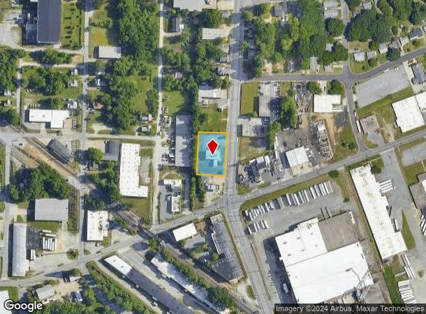  1410 W Green Dr, High Point, NC Parcel Map