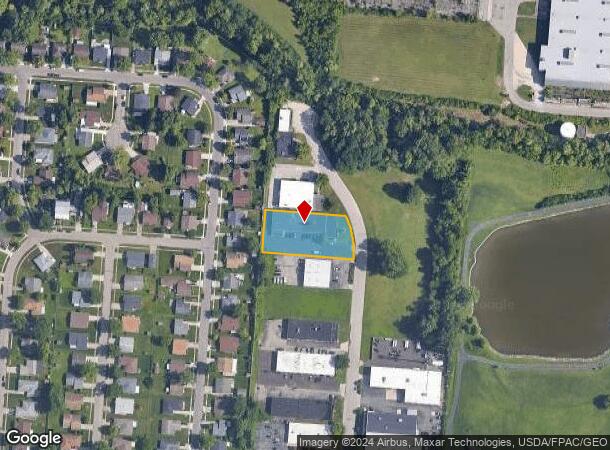  2685 Culver Ave, Dayton, OH Parcel Map