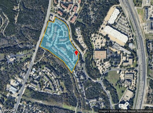 12101 N Lamar Blvd, Austin, TX Parcel Map