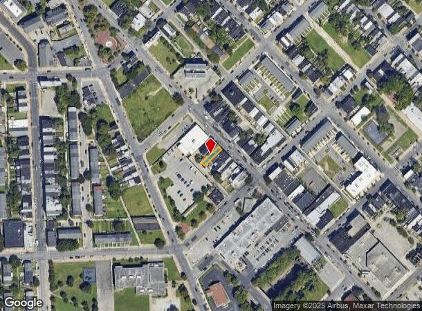  1822 Pennsylvania Ave, Baltimore, MD Parcel Map