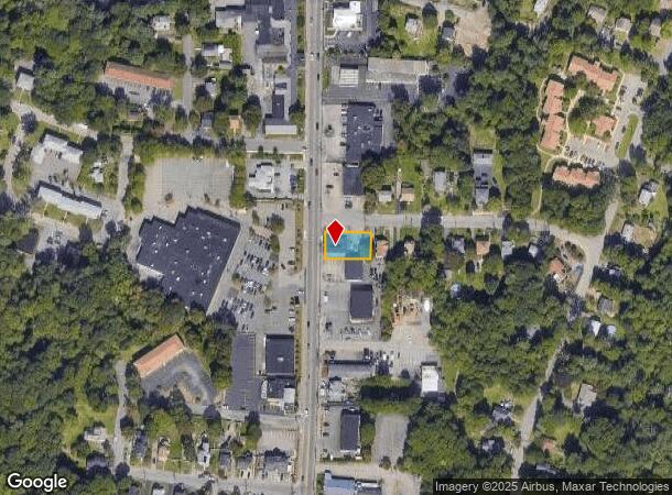  516 Washington St, Stoughton, MA Parcel Map