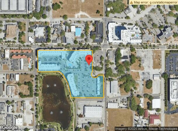  901 Cleveland St, Clearwater, FL Parcel Map