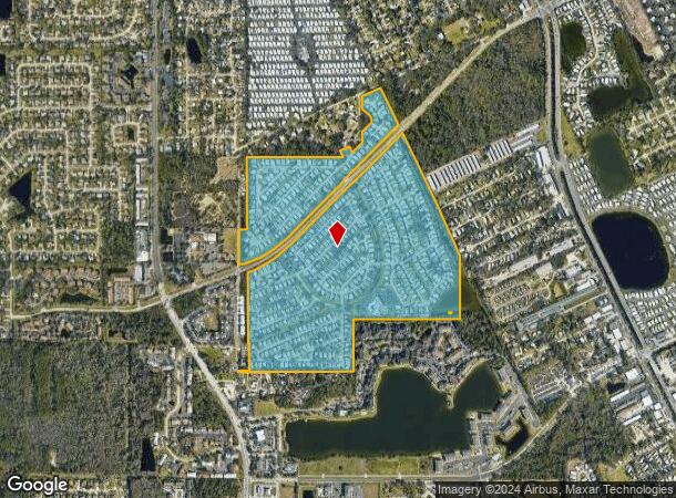  1100 Puesta Del Sol Dr, Port Orange, FL Parcel Map