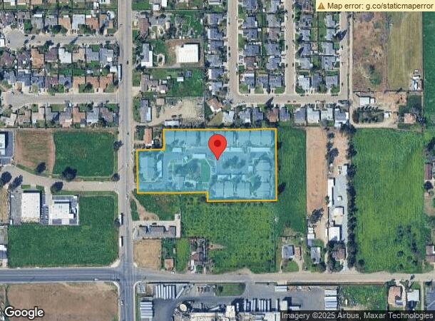  870 N Plano St, Porterville, CA Parcel Map