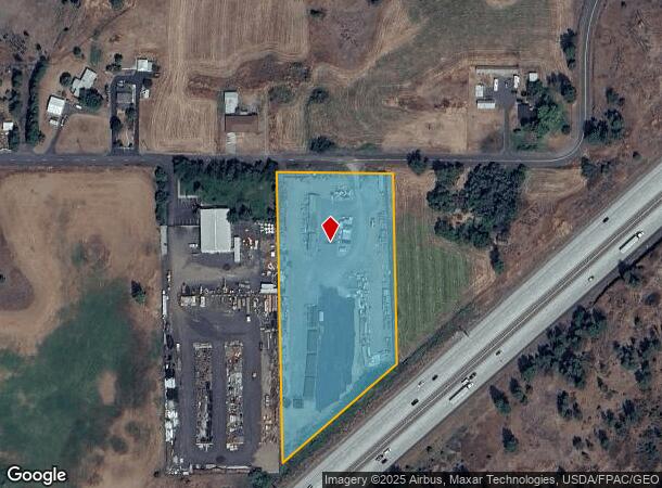  5607 W Garden Springs Rd, Spokane, WA Parcel Map