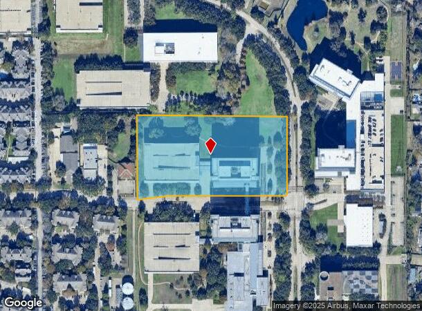  1370 Enclave Pkwy, Houston, TX Parcel Map