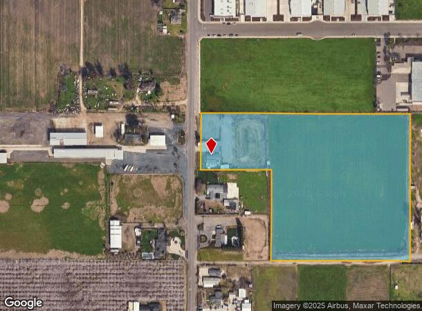  1224 S Tegner Rd, Turlock, CA Parcel Map