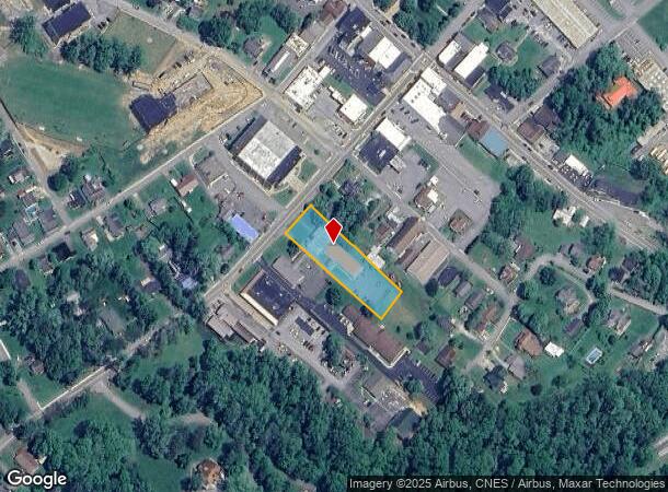  Maple Ave, Fayetteville, WV Parcel Map