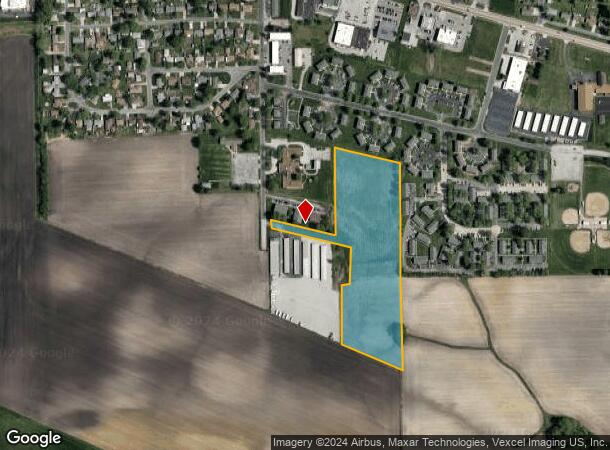  821 S Prairie St, Bethalto, IL Parcel Map