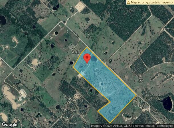  3778 County Road 133, Giddings, TX Parcel Map