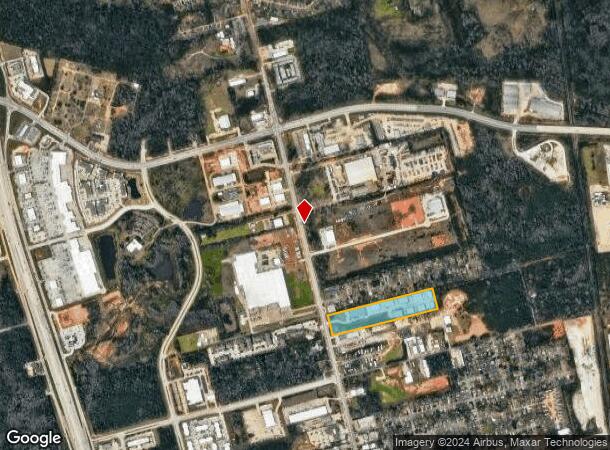  2418 N Frazier St, Conroe, TX Parcel Map