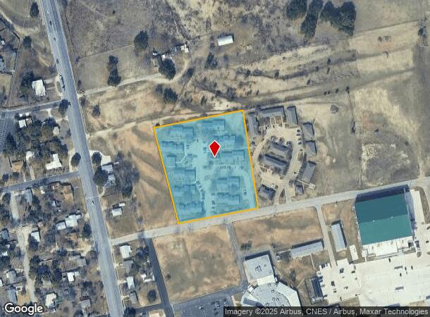  105 Northgate Cir, Burnet, TX Parcel Map