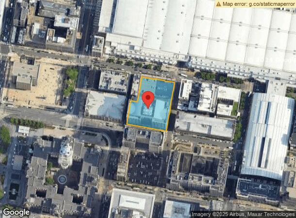  1301 Filbert St, Philadelphia, PA Parcel Map