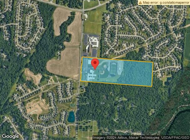  3753 Upper Bellbrook Rd, Bellbrook, OH Parcel Map