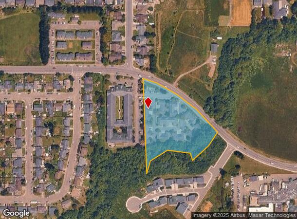 2525 Redwood Way, Fortuna, CA Parcel Map