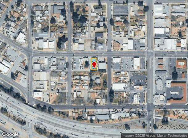 257 E Sixth St, Beaumont, CA Parcel Map