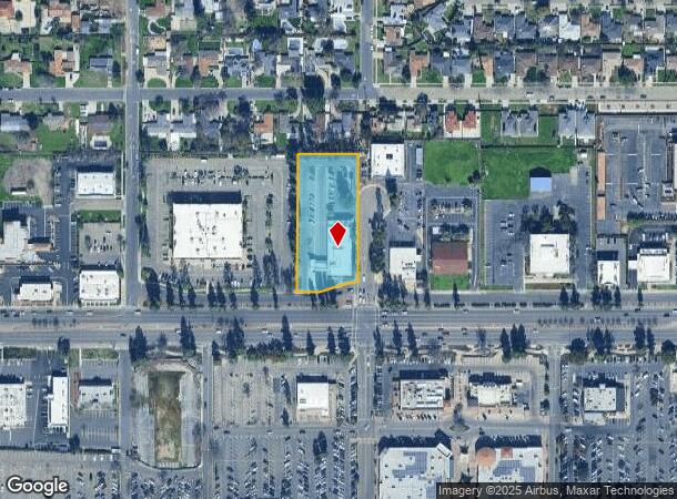 590 E Shaw Ave, Fresno, CA Parcel Map