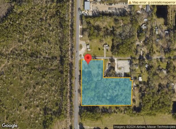  14839 N Main St, Jacksonville, FL Parcel Map