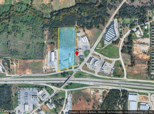 1106 W Interstate 20, Weatherford, TX Parcel Map