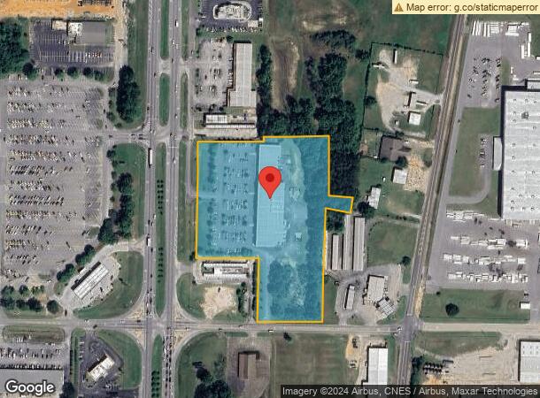  3341 S Oates St, Dothan, AL Parcel Map