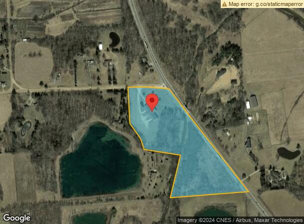  2650 S Van Dyke Rd, Imlay City, MI Parcel Map