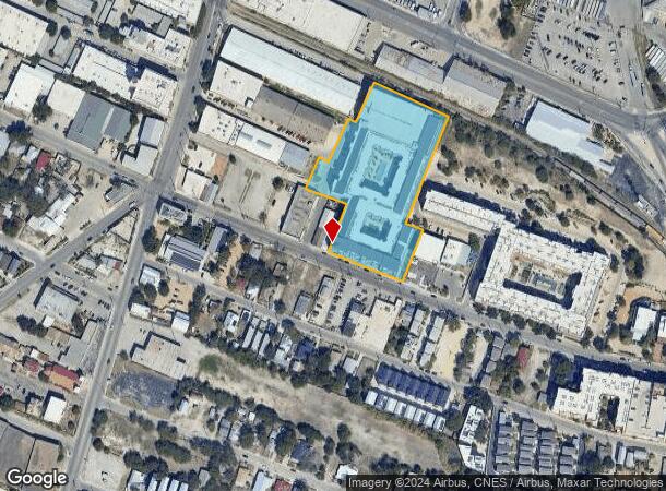  215 E Cevallos St, San Antonio, TX Parcel Map