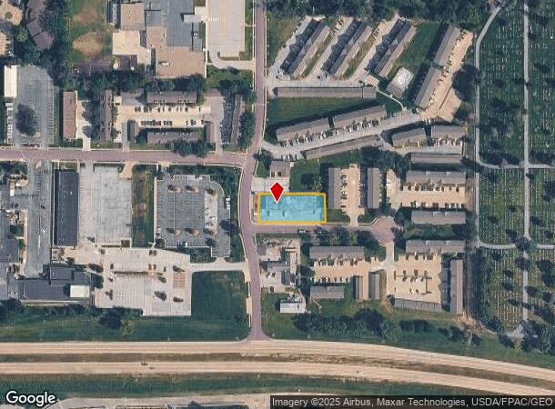  604 Golden Gate Cir, Papillion, NE Parcel Map