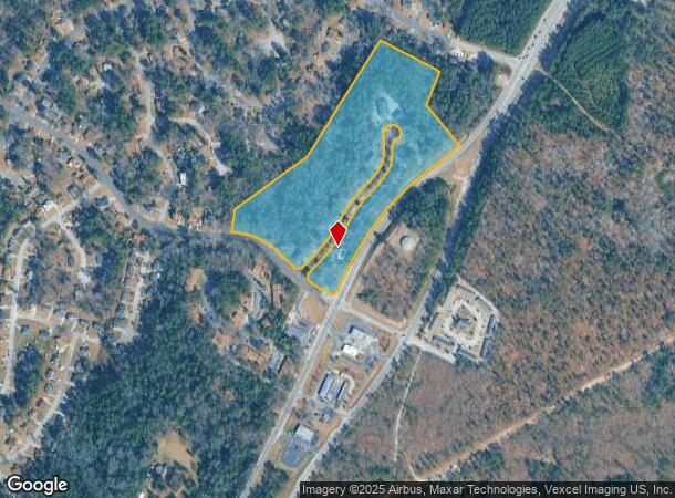 3506 Oakview Pl, Hephzibah, GA Parcel Map