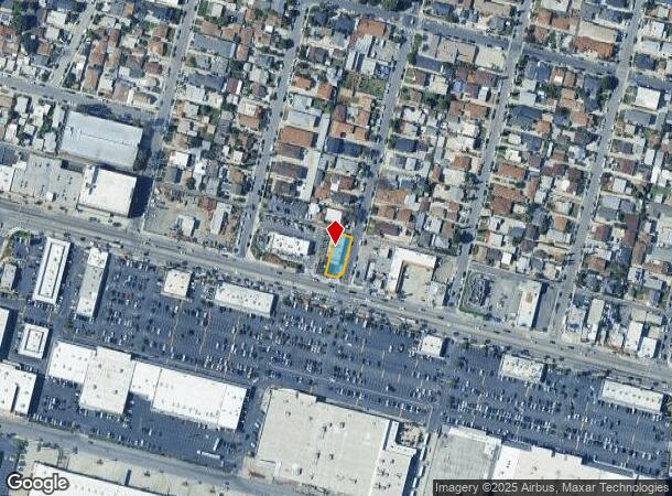  5555 Whittier Blvd, Commerce, CA Parcel Map