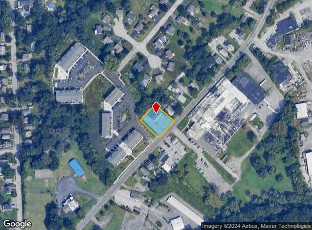  43 Violet Ave, Poughkeepsie, NY Parcel Map