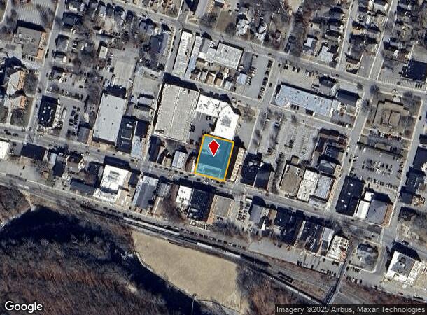  833 Main St, Willimantic, CT Parcel Map