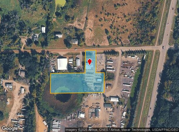 5855 165Th St N, Hugo, MN Parcel Map