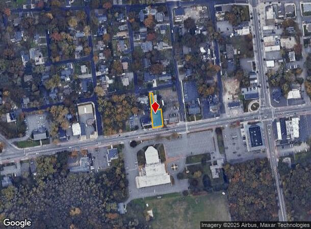  593 N No Shore Blvd, Rocky Point, NY Parcel Map