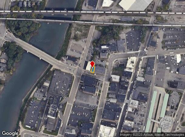  25 E Clinton St, Binghamton, NY Parcel Map