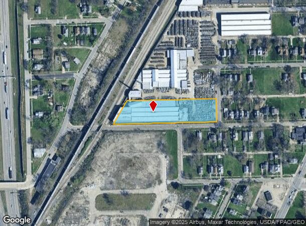 984 Post St, Toledo, OH Parcel Map