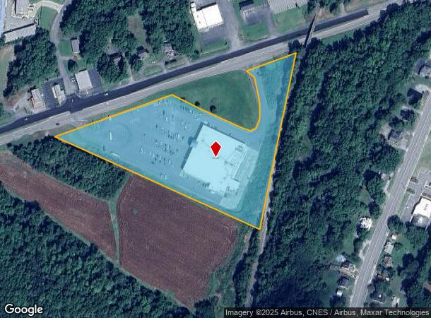  1013 Virginia Ave, Clarksville, VA Parcel Map