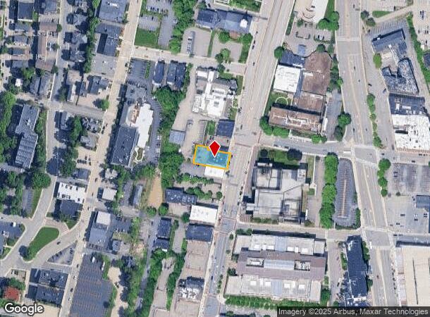  146 Main St, Worcester, MA Parcel Map