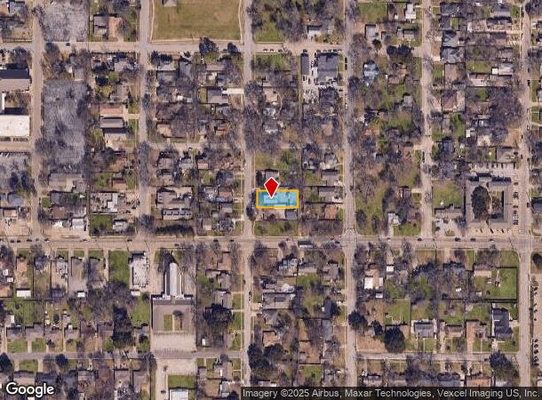  512 S Delaware St, Irving, TX Parcel Map