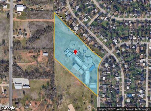  2206 Lucas Ave, Wichita Falls, TX Parcel Map