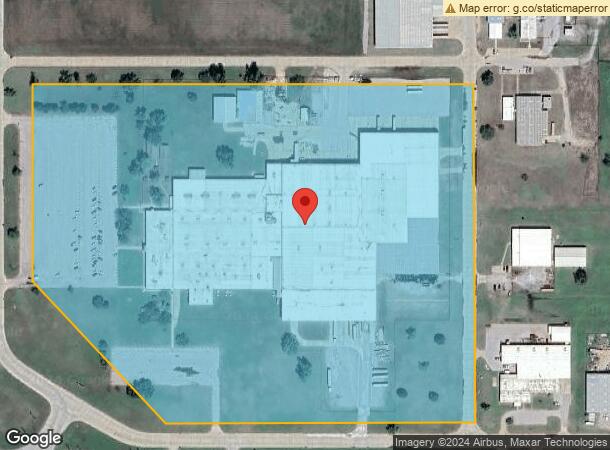  700 N Industrial Blvd, Chickasha, OK Parcel Map